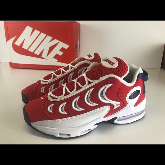 Nike Other - NIKE Air Metal Max University Red White Causal